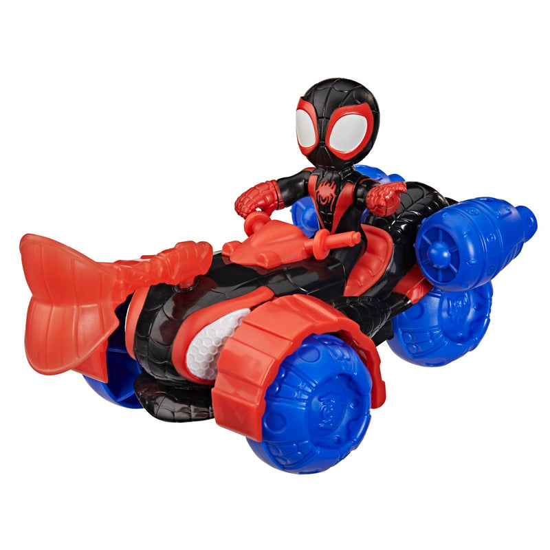 Hasbro - MARVEL - SPIDEY & FRIENDS -  3" MILES - TECHNO RACER VEHICLE