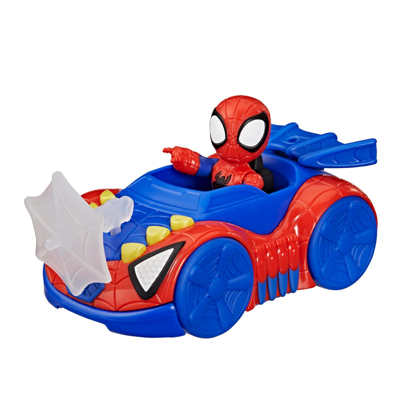 Hasbro - MARVEL - SPIDEY & FRIENDS -  3" SPIDEY - WEB CRAWLER VEHICLE