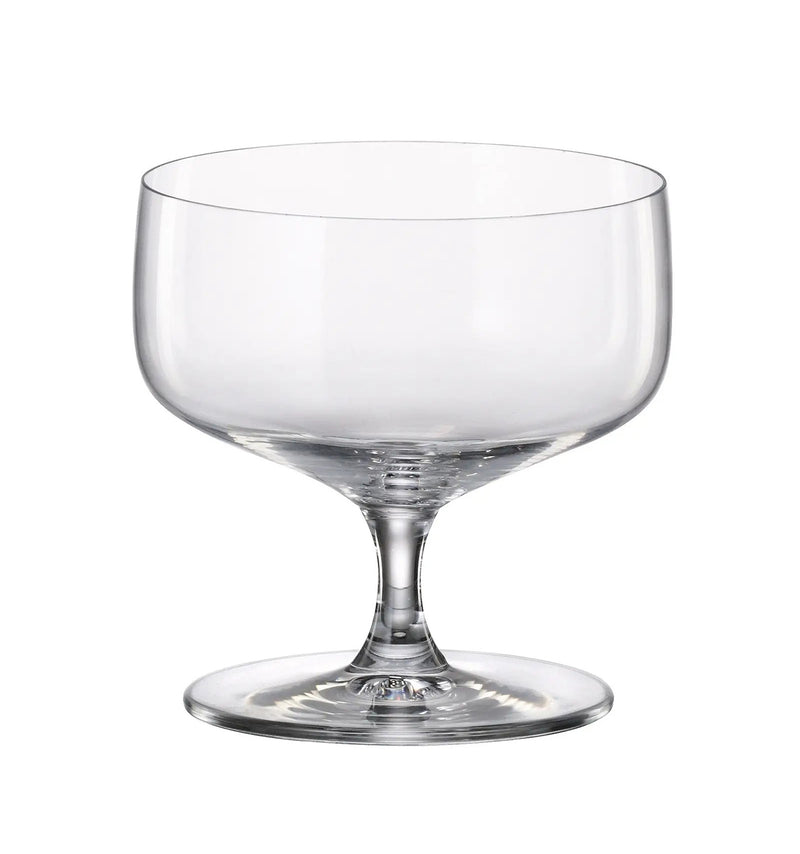Crystalite Bohemia - Anas Stemmed Dessert Coupe 315 ml, Set of 6