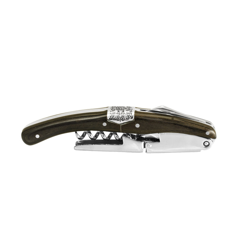 Legnoart - Merlot Grand Crue Sommelier Double Hinge Corkscrew Dark Wood