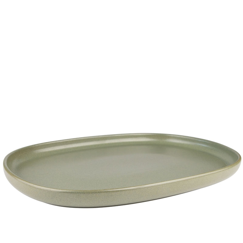 Mesa Ceramics - Mesa Ceramics Uno Olive Stoneware Platter 33cm