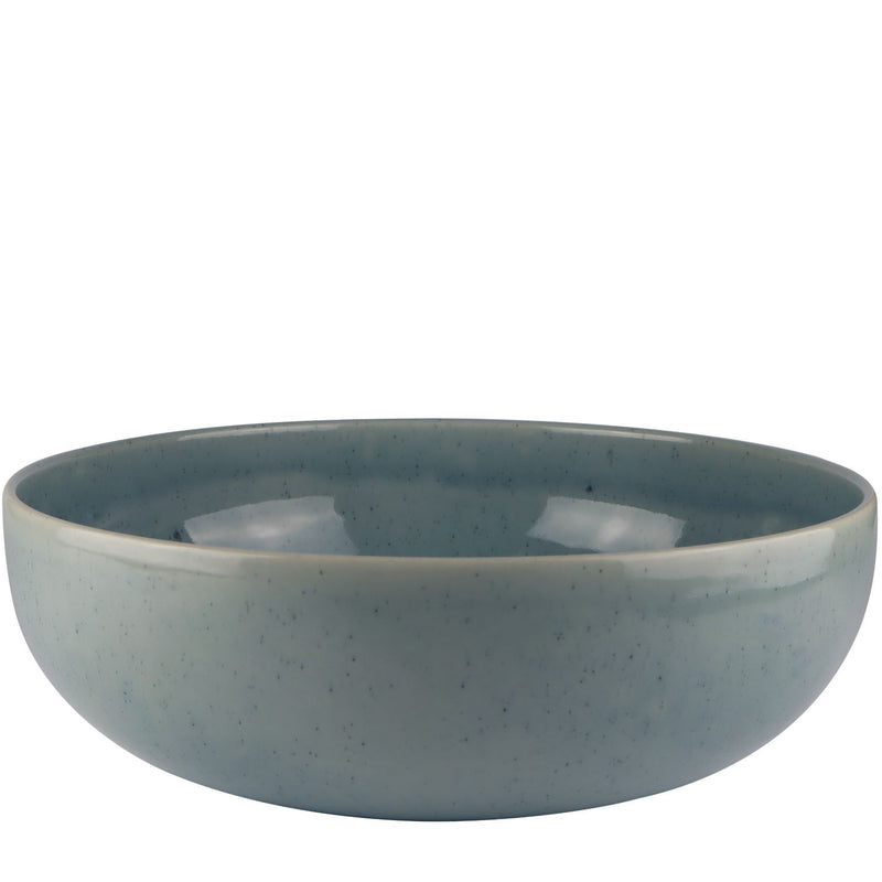 Mesa Ceramics - Mesa Ceramics Uno Speckle Blue Stoneware Salad Bowl 26cm