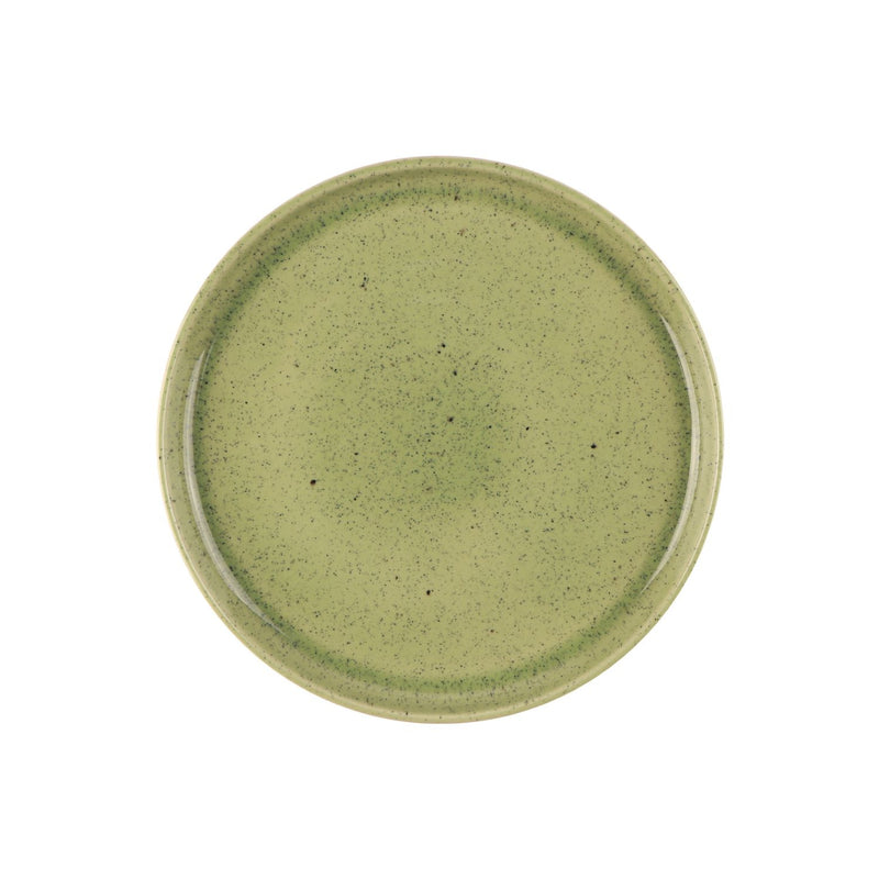 Mesa Ceramics - Mesa Ceramics Uno Speckle Green Stoneware Plate 17cm