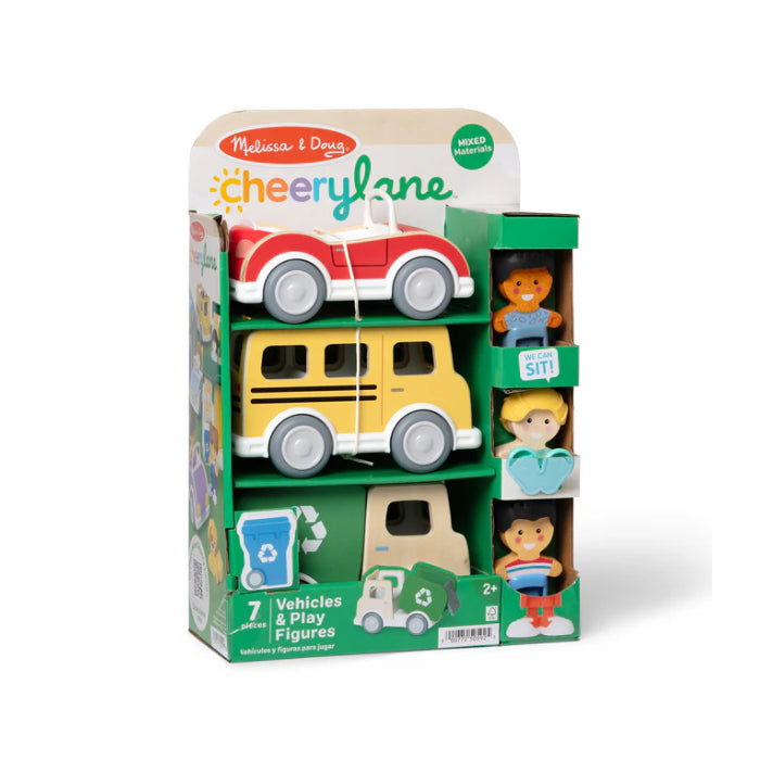 Melissa & Doug - CheeryLane Vehicles Plyst