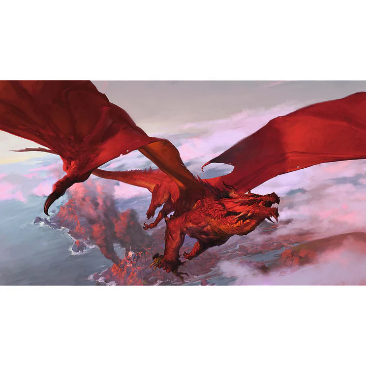 Trefl - 500 Piece Jigsaw Puzzle - Woodcraft - Ancient Red Dragon