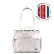 LUG - Soprano 2 Tote Bag-METALLIC SILVER