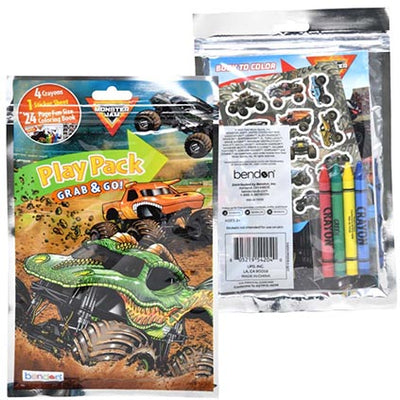 Bendon - Grab N Go Play Pack Monster Jam