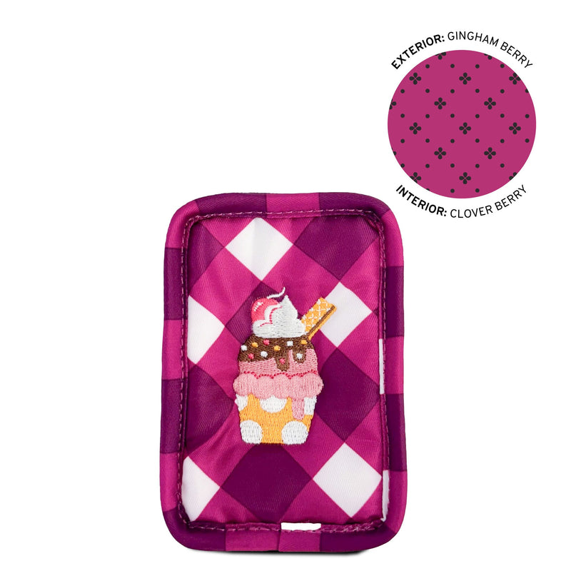 LUG - Embroidered Drizzle Zip Storage Pouch