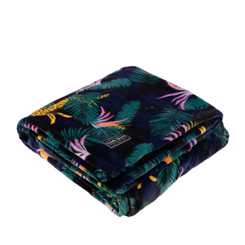 LUG - Cuddle Throw Blanket - LUXE LEOPARD - colour view