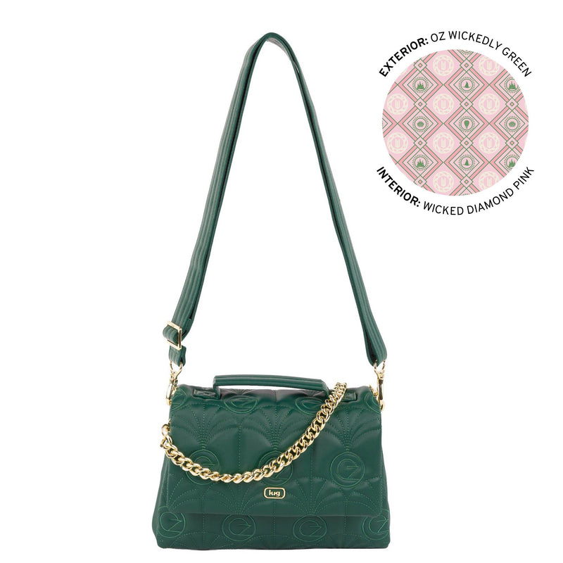 LUG - Wicked x Lug Plié Satin Luxe VL Crossbody Bag