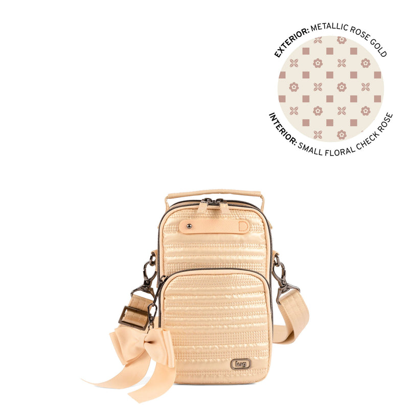LUG - Skeeter Mini Bridge Love Convertible Crossbody with Bow