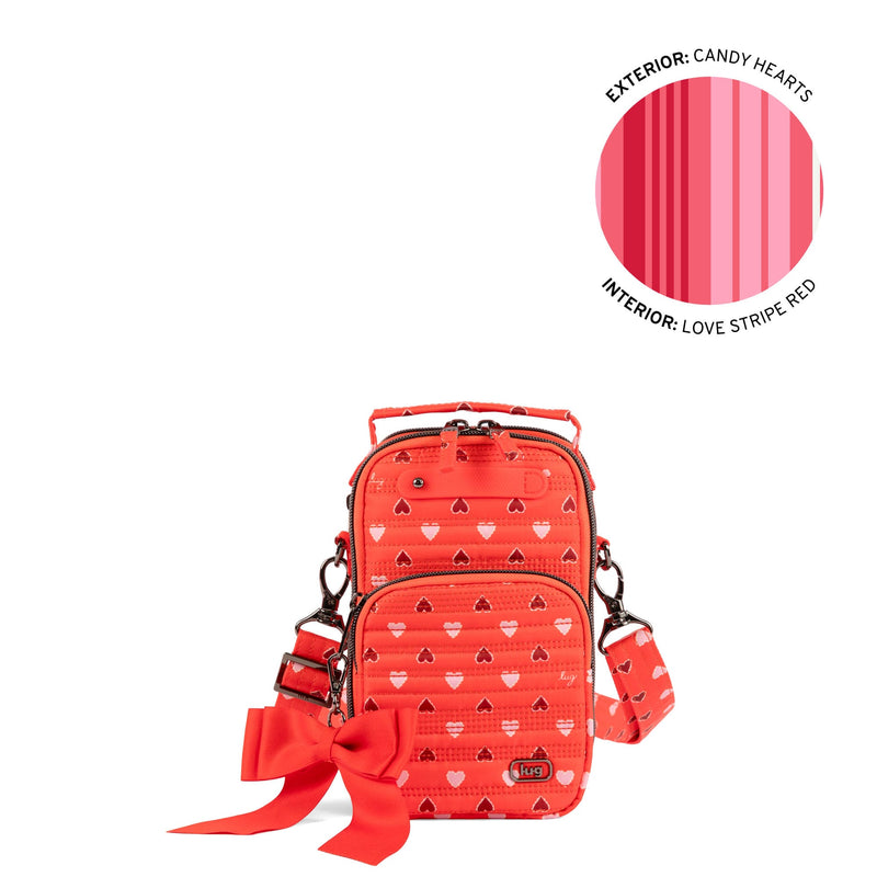LUG - Skeeter Mini Bridge Love Convertible Crossbody with Bow