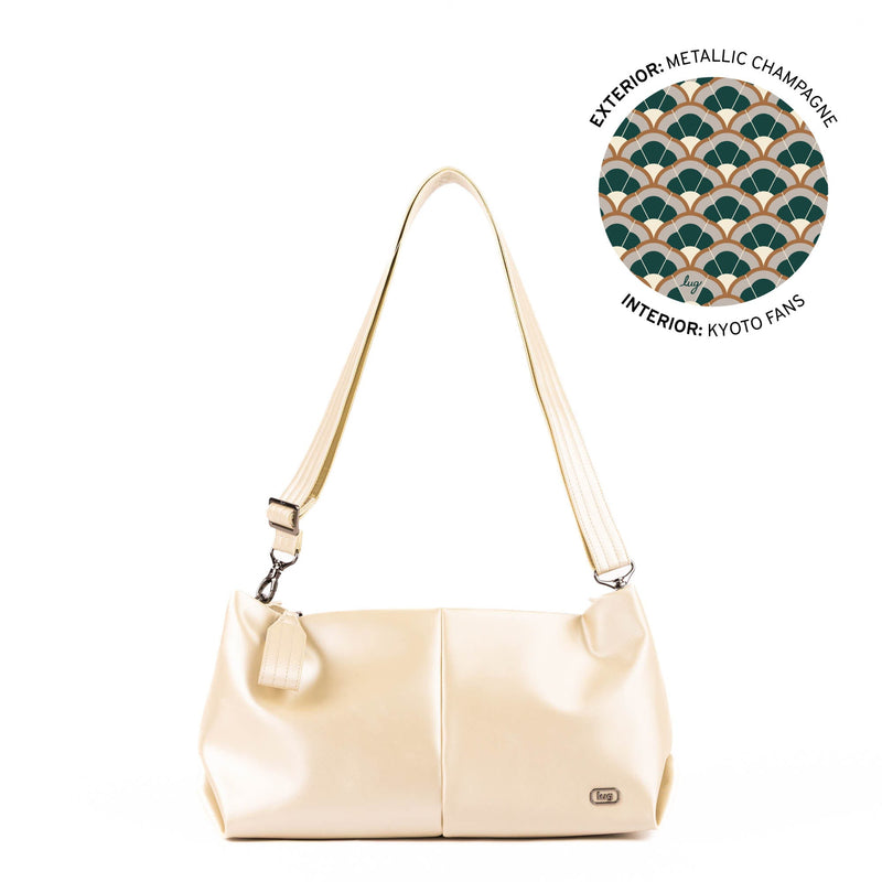 LUG - Half Plunge Satin Luxe VL Crossbody Bag