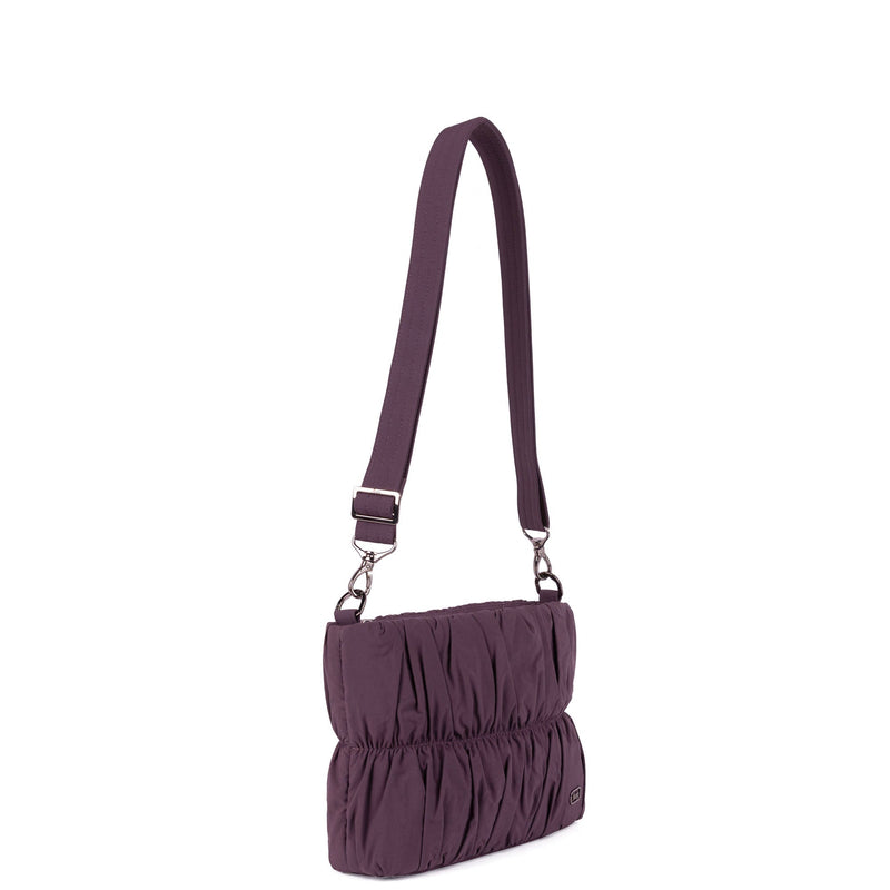 LUG - Flounce CloudGo Ruched Crossbody Bag