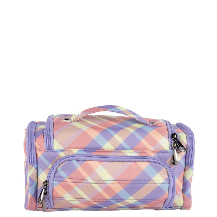 LUG - Trolley Medium 2 Cosmetic Case - SUMMER PLAID