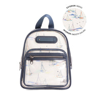 LUG - Jetliner Clearview Backpack - INDIGO - colour view
