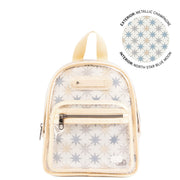 LUG - Jetliner Clearview Backpack - METALLIC CHAMPAGNE - colour view