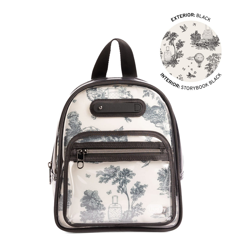 LUG - Jetliner Clearview Backpack - BLACK - colour view