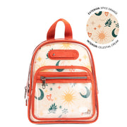 LUG - Jetliner Clearview Backpack - SPICE ORANGE - colour view