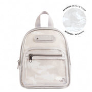 LUG - Jetliner Clearview Backpack - METALLIC SILVER - colour view