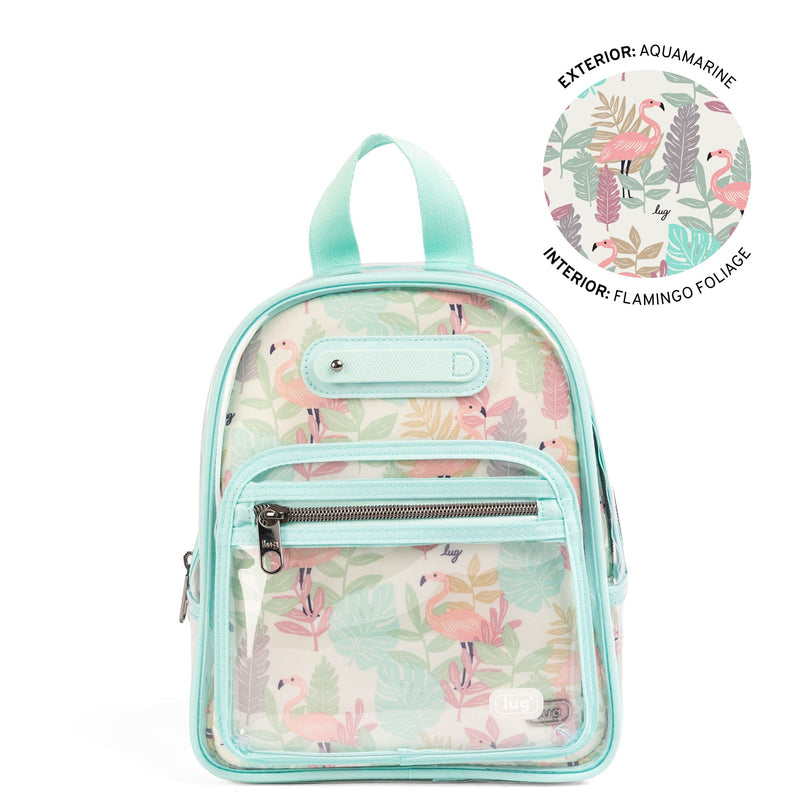 LUG - Jetliner Clearview Backpack - AQUAMARINE - colour view