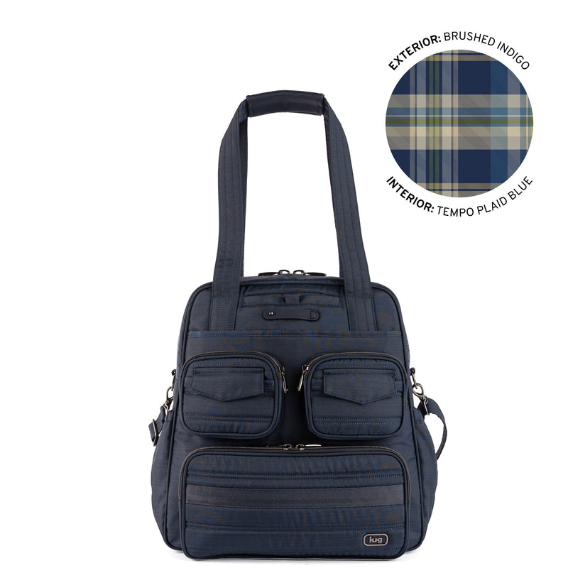 LUG - Puddle Jumper LE Convertible Tote Bag - BRUSHED INDIGO - colour view