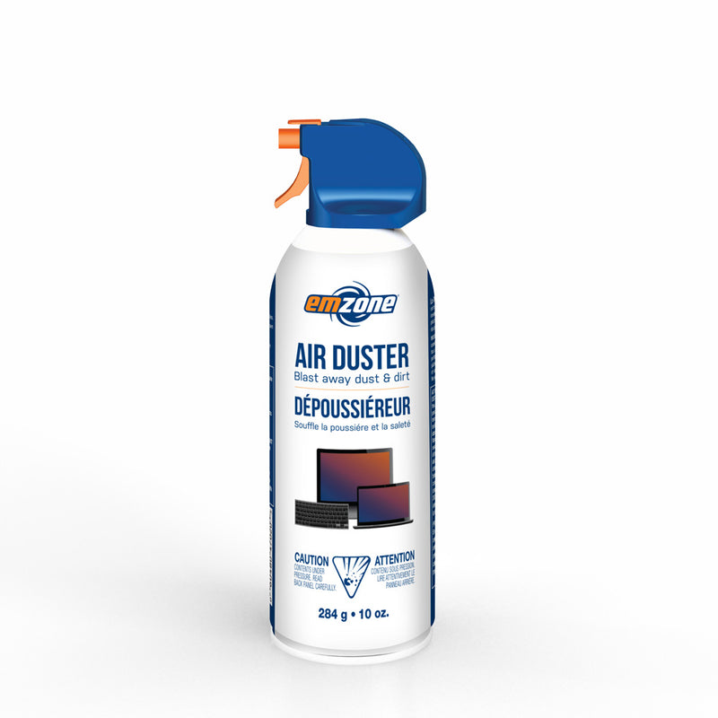 Emzone - Air Duster 10 oz Aerosol Can Multi Use Tech Compressed Air Cleaner