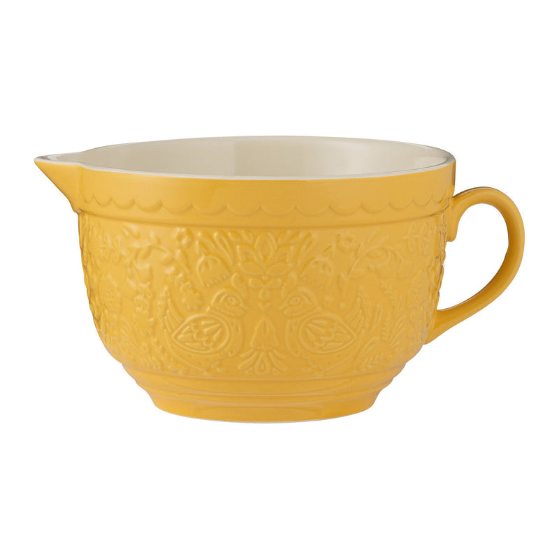 Mason Cash Home to Roost Batter Bowl, Yellow – product view