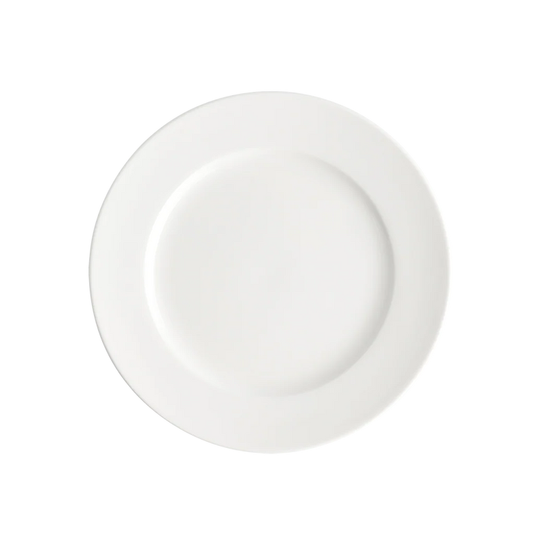 Browne - Foundation Wide Rim Plate - Round - 22.7 cm / 9" - Porcelain