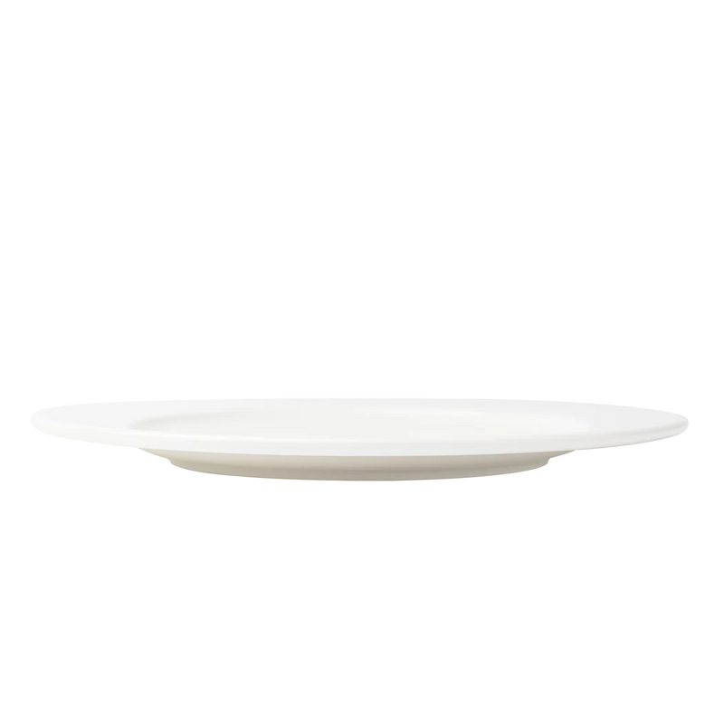 Browne - Foundation Wide Rim Plate - Round - 27.1 cm / 10.75" - Porcelain