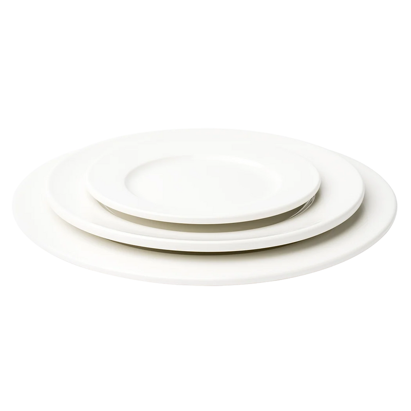 Browne - Foundation Wide Rim Plate - Round - 27.1 cm / 10.75" - Porcelain