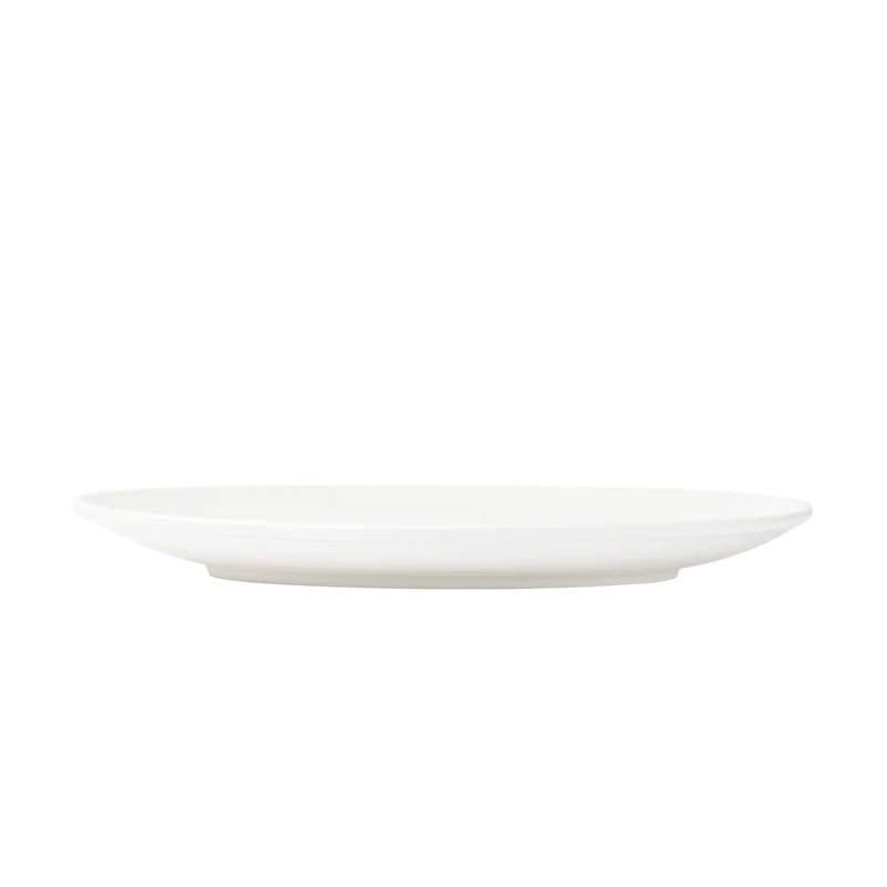 Browne - Foundation Coupe Plate Oval - 25.3x18.4 cm / 10x7.25" - Porcelain