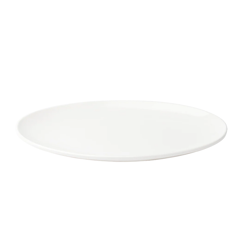 Browne - Foundation Coupe Plate Oval - 25.3x18.4 cm / 10x7.25" - Porcelain