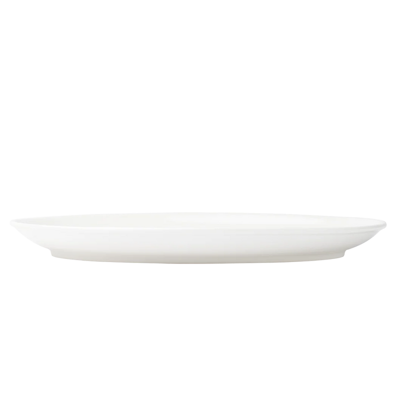 Browne - Foundation Coupe Plate Oval - 30.6x20.6 cm / 12x8" - Porcelain