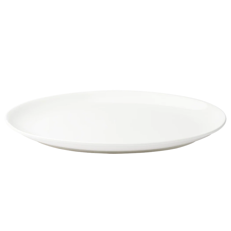 Browne - Foundation Coupe Plate Oval - 30.6x20.6 cm / 12x8" - Porcelain