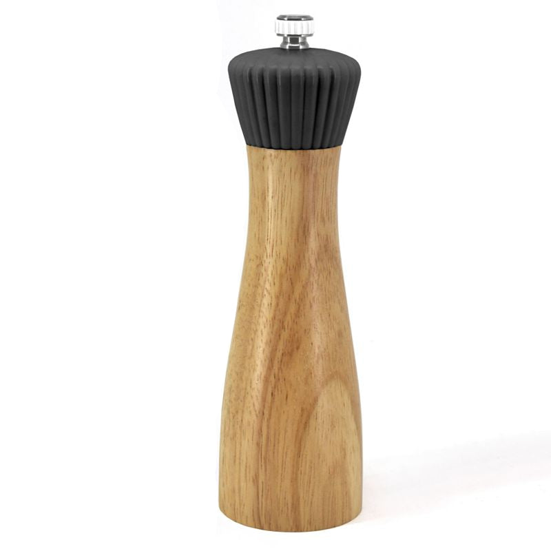 Natural Living - Adjustable Salt Mill - Hardwood — empty salt mill.