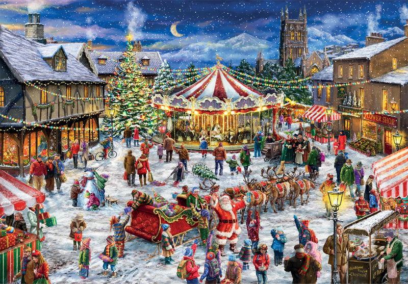 Clementoni - 1500 Piece Puzzle - the Christmas FAIR