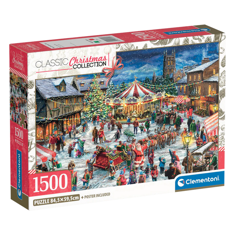 Clementoni - 1500 Piece Puzzle - the Christmas FAIR
