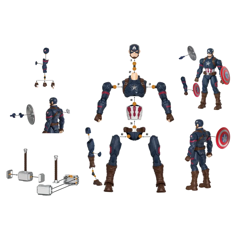 BLOKEES - Marvel Infinity Saga Champion Class 03 Captain America Model Kits