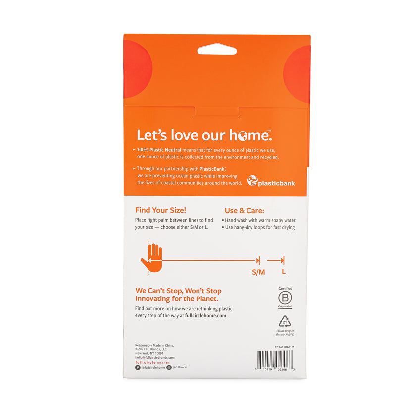 Full Circle - SPLASH PATROL™ Natural Latex Cleaning Gloves