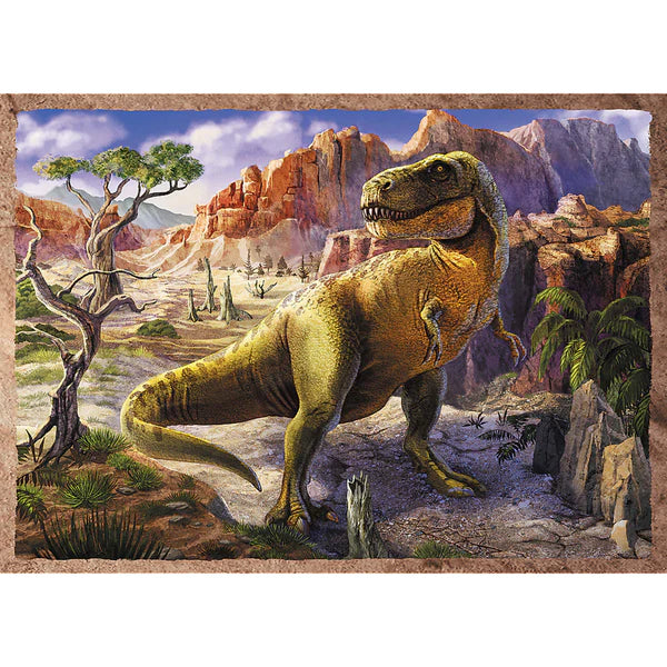 Trefl - 4-in-1 - Interesting Dinosaurs - 35 / 48 / 54 / 70pcs