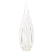 Natural Living - Allium - Tall Vase - Cream — empty tall Allium vase.