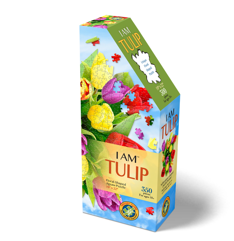 Madd Capp Puzzles – I Am Tulip Jigsaw Puzzle | 350 Pieces – front of packaging