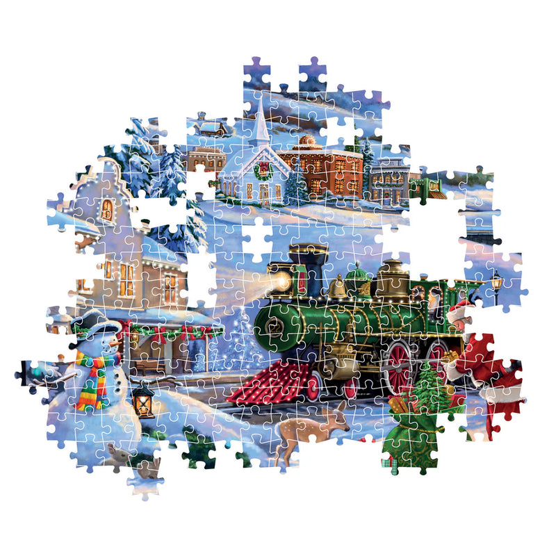 Clementoni - 500 Piece Puzzle - Christmas Train