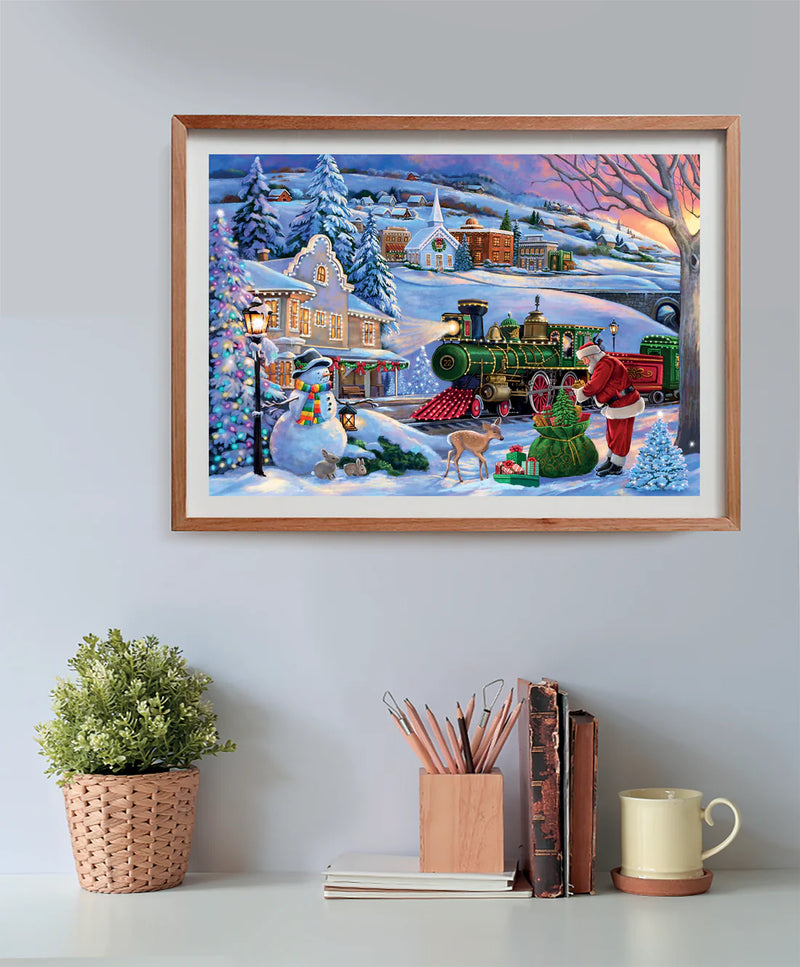 Clementoni - 500 Piece Puzzle - Christmas Train