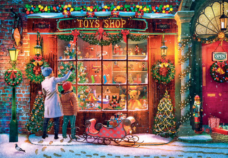 Clementoni - 500 Piece Puzzle - Old Toy Shop