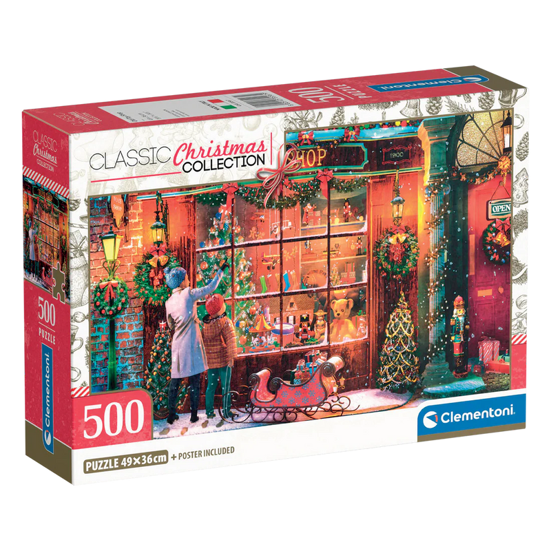 Clementoni - 500 Piece Puzzle - Old Toy Shop