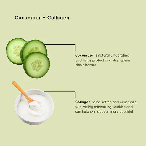 BCL Spa - Makeup Removing Cleansing Wipes Cucumber + Collagen (60-PACK)