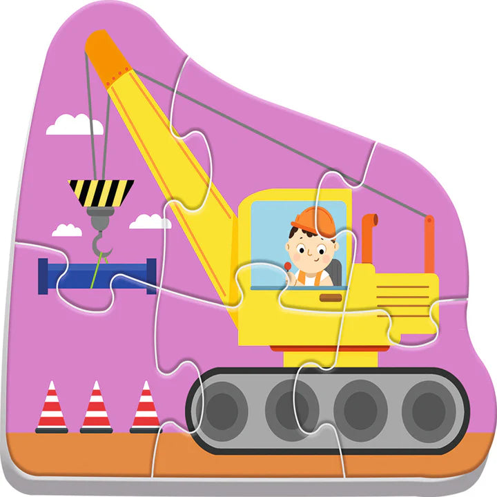 Trefl - Baby Classic - Vehicles On The Costruction Site