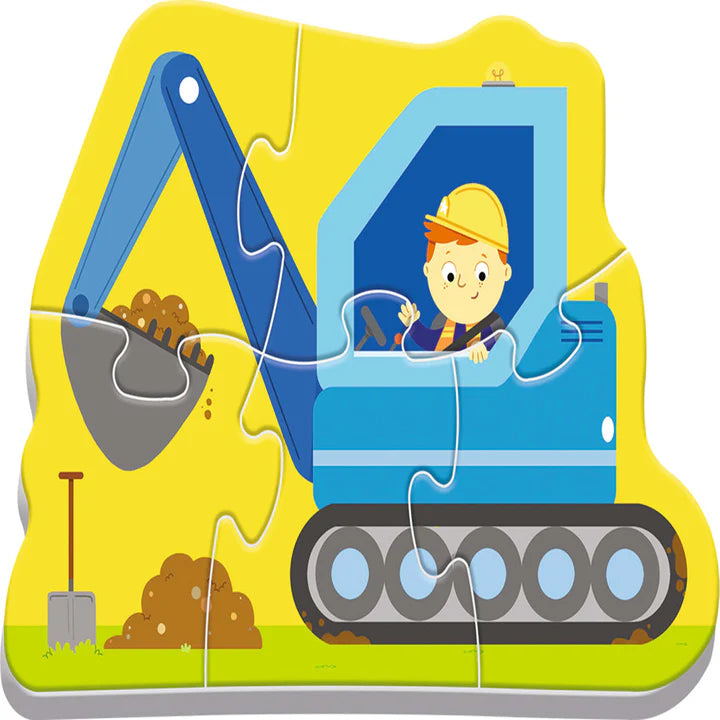 Trefl - Baby Classic - Vehicles On The Costruction Site